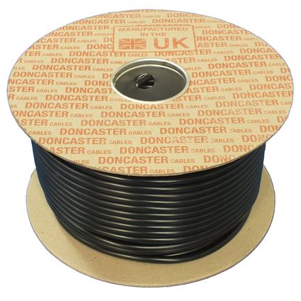 Coaxial Cable - 100M - Black