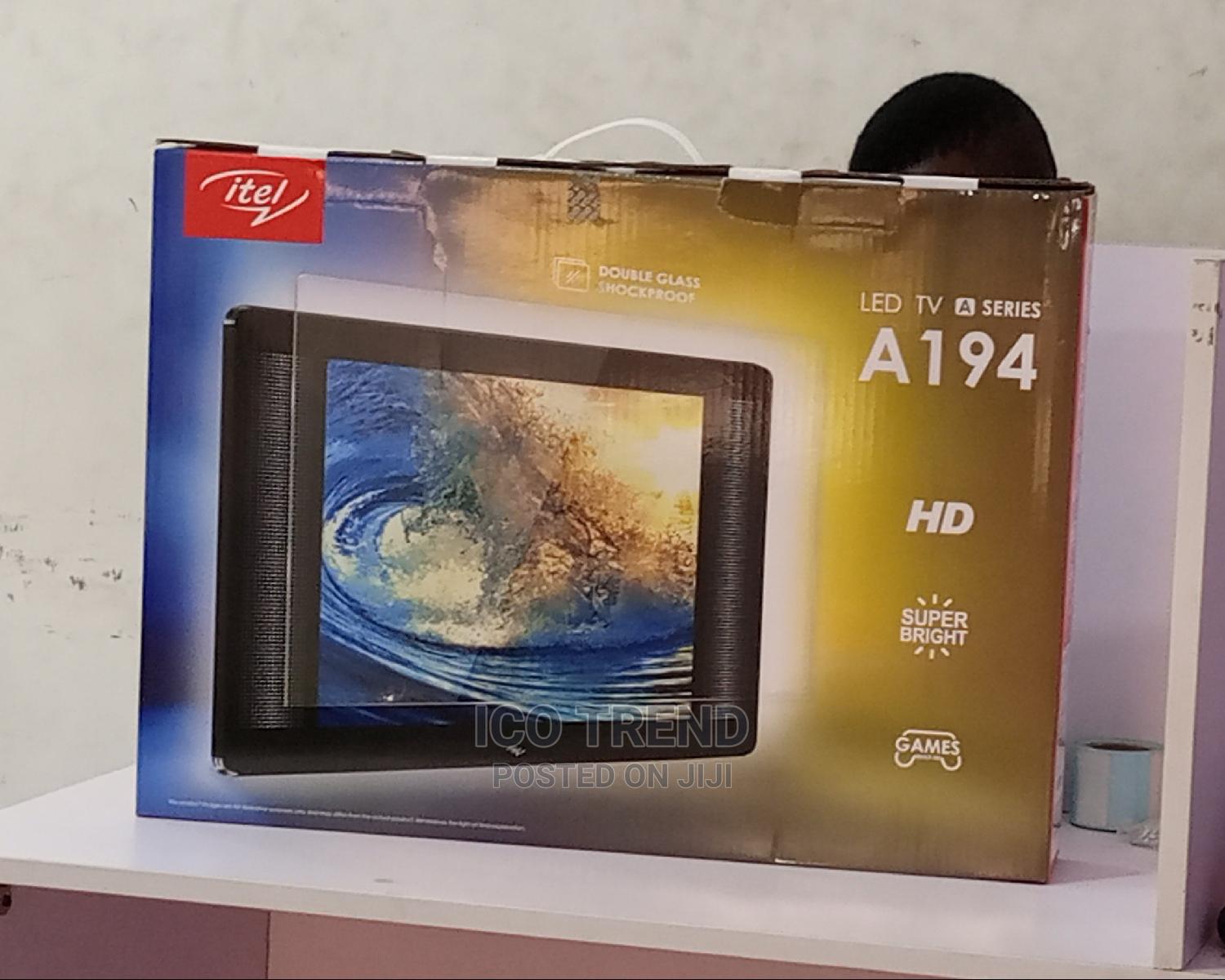 Itel 19"Inch LED HD TV Double Glass - Image 2