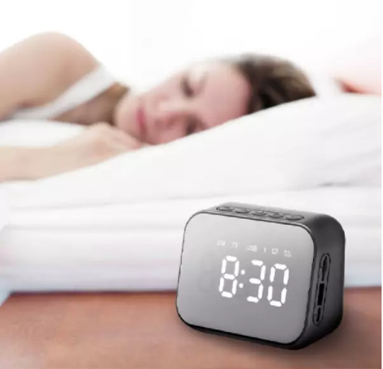 Oraimo SoundView Portable Wireless Speaker & Smart Alarm Clock 2in1 Black OBS-03S - Image 3