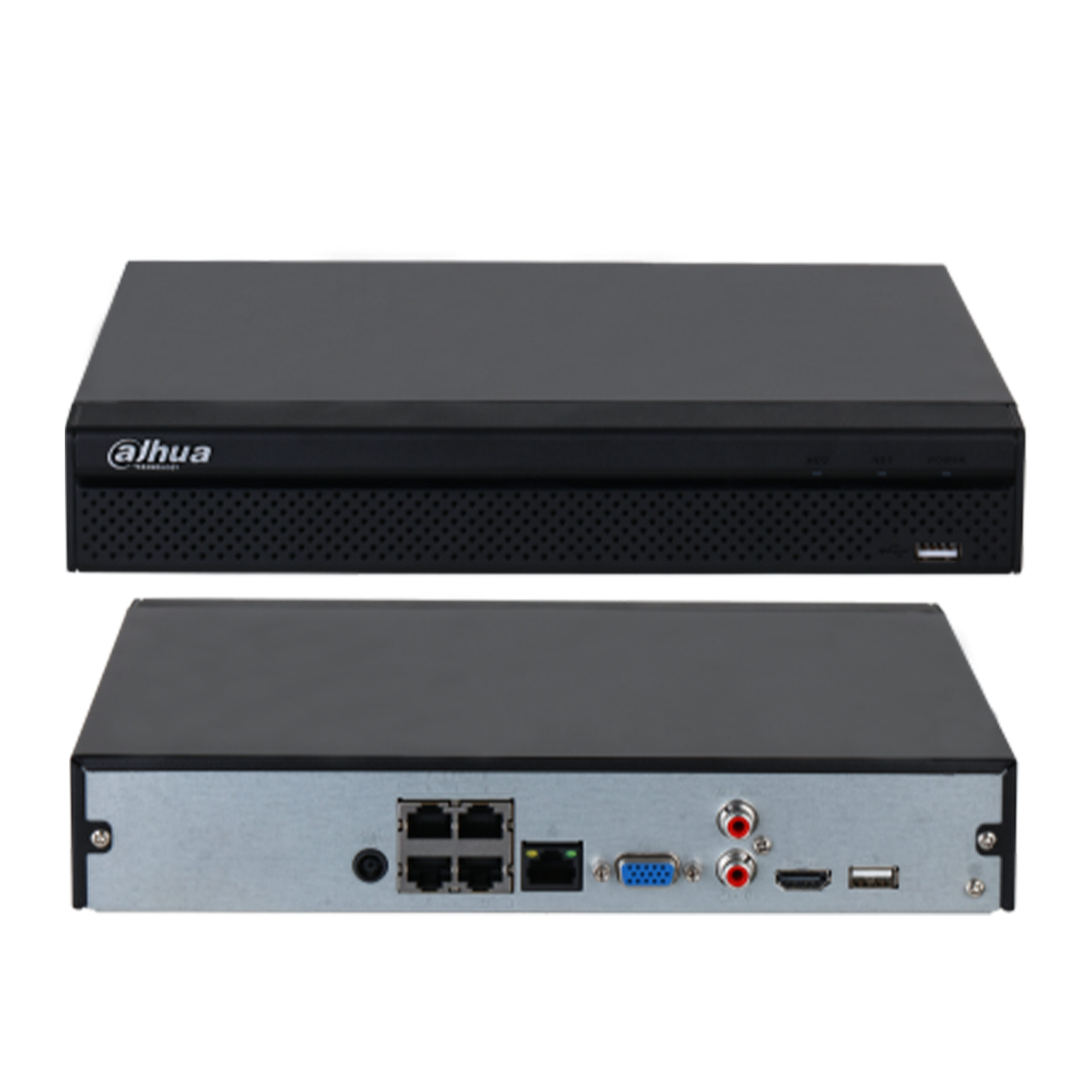 Dahua NVR2104HS-P-4KS3 4CH Compact 1U 4PoE 1HDD Lite Network Video Recorder