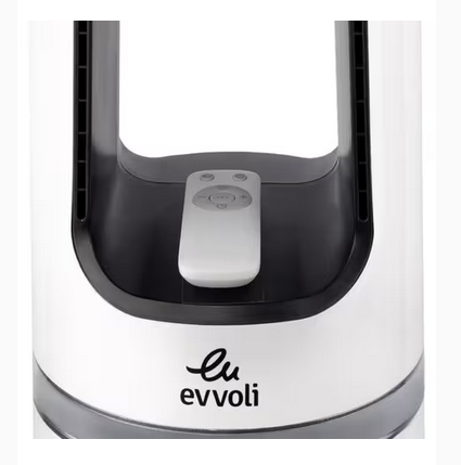 Evvoli Bladeless Pure Cool Fan & Air Purifier With True Hepa Filter And Remote Controlled, Large Size , 12 Speed , Removes Allergens, Pollutants, Dust, Mold, Vocs, Night Light , Low Noise Evpf-50w - Image 4