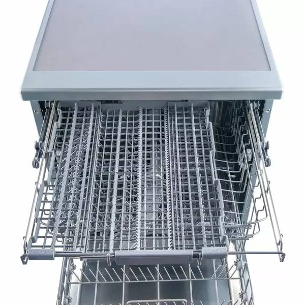 Hisense Dishwasher 15 Place Electronic Touch Screen, A+++ Energy, LED Control Panel, Delay-Start, Power-Off Memory, Water Overflow, Dual Zone, Stainless Steel H15DSS - Image 3