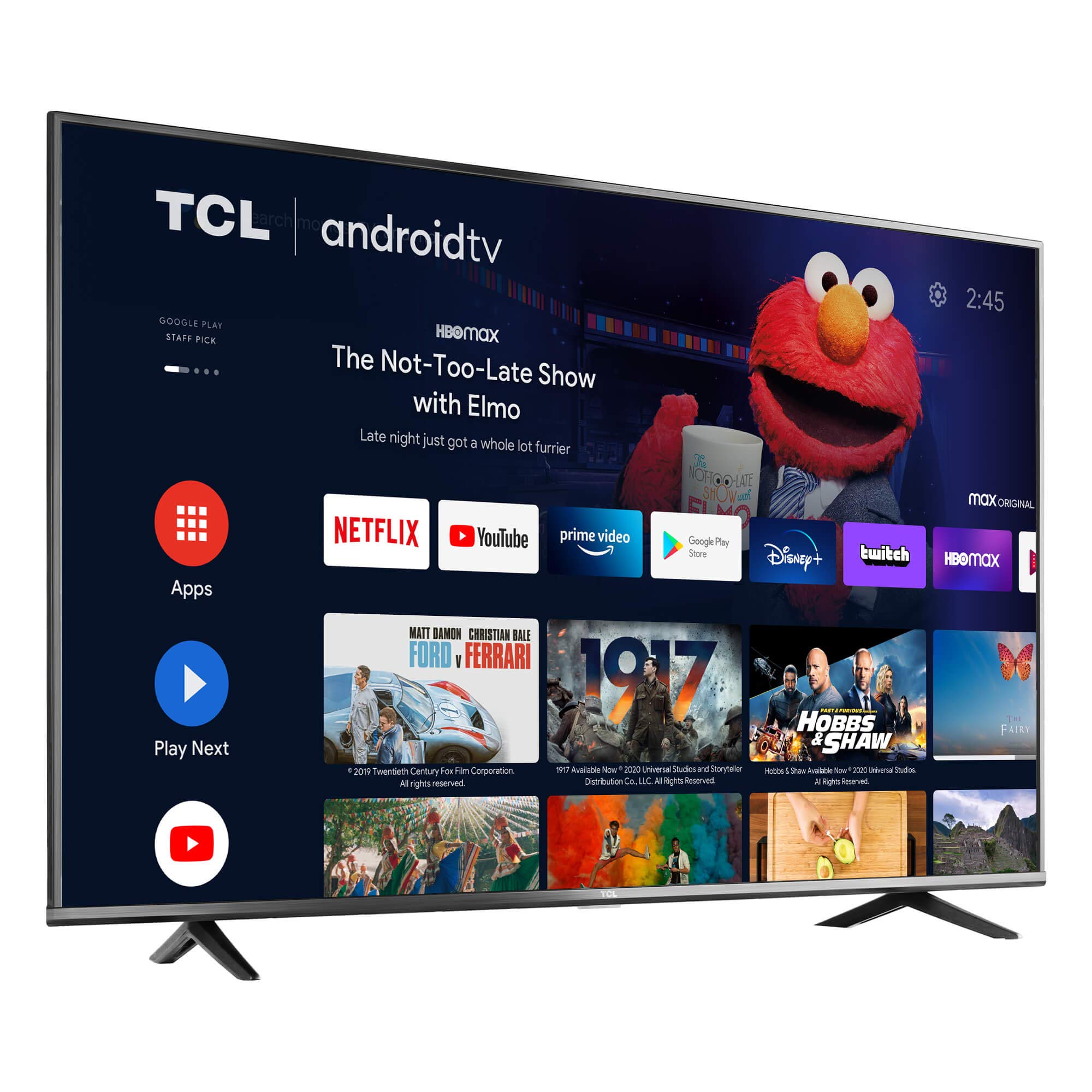 TCL 55"Inch 4k Smart Android UHD GOOGLE TV - 55P737 - Image 2