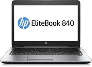 HP EliteBook 840 G3 Laptop 14-inch HD Display, Intel Core i5-6200U 2.3Ghz, 256GB SSD, 16GB DDR4 RAM, Webcam, WiFi, Windows 10 Pro