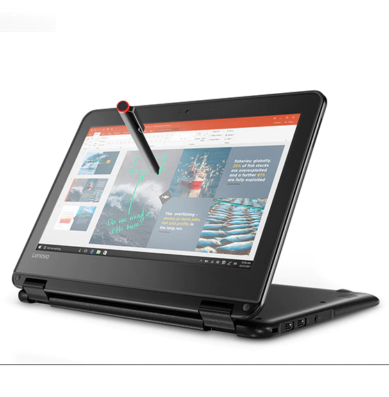 Lenovo N24 x360 Duo Core 4GB Ram,128GB SSD Cam,WIFI, 12″ Touch Screen x360 - Image 3