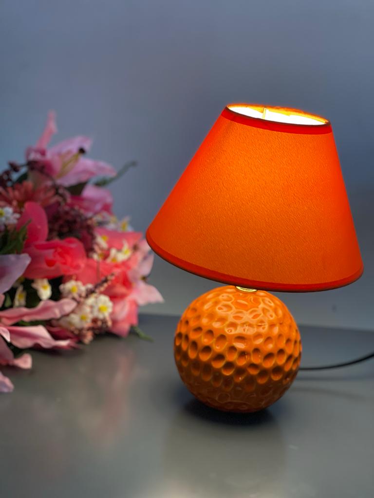 Bedroom Lamp Night Light Orange Colour - Image 2