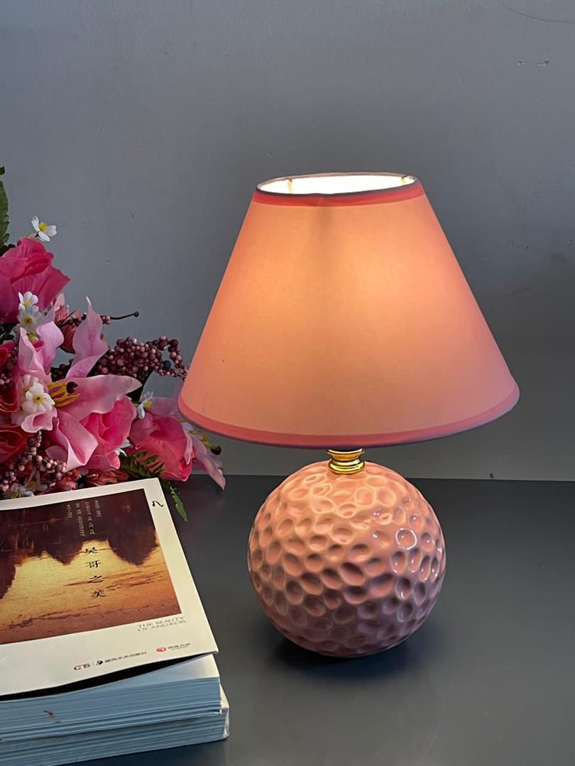 Bedroom Lamp Night Light Purple Colour