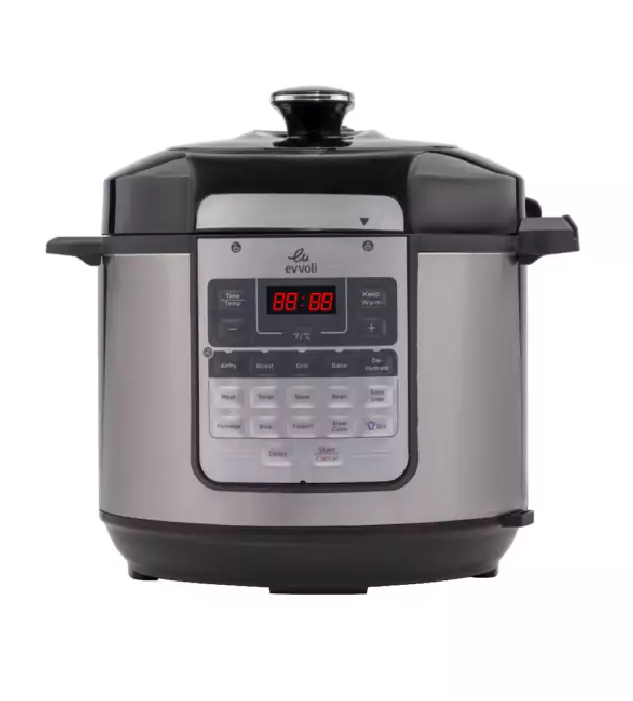 Evvoli Combo Pressure Cooker & Air Fryer 5.7L with 15in1 Smart Functions 1500W EVKA-COM6015S - Image 2