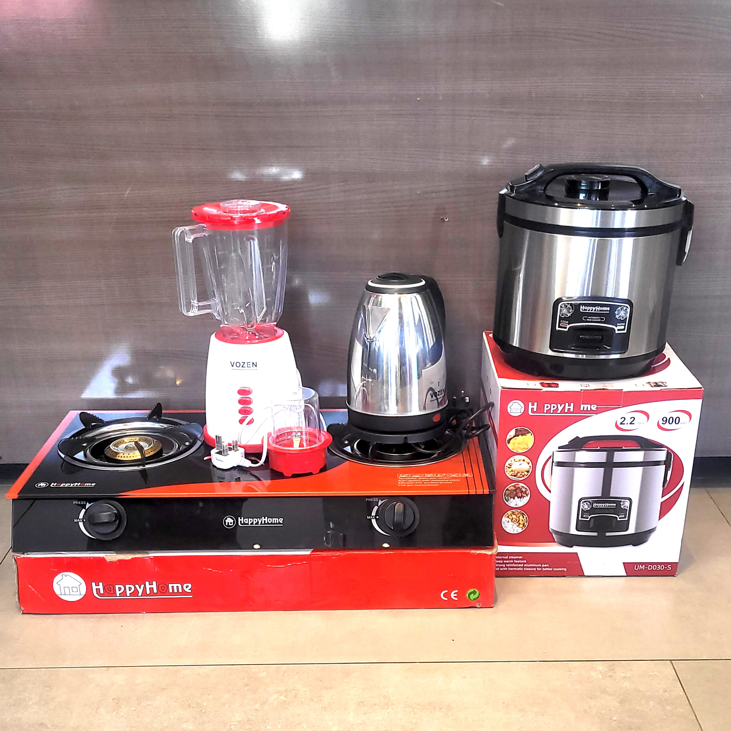 BUNDEL OFFER (Jiko, Rice cooker, Blender and Kettel)