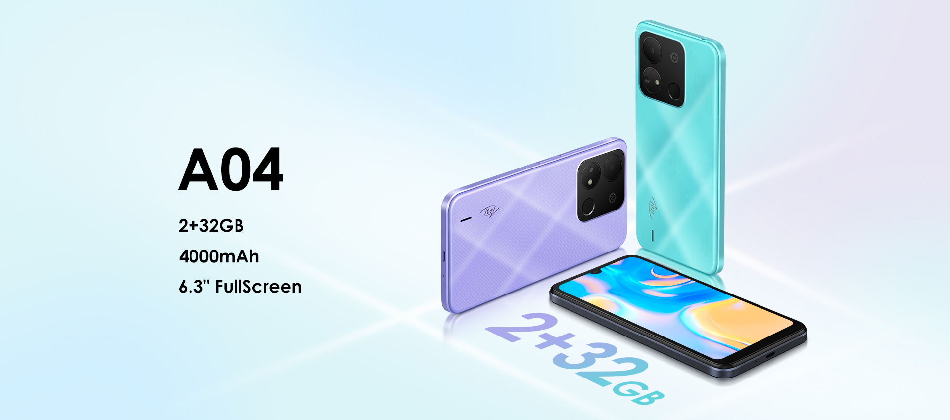 Itel A04 (3G Dual Sim 32GB) Smartphone - Image 3