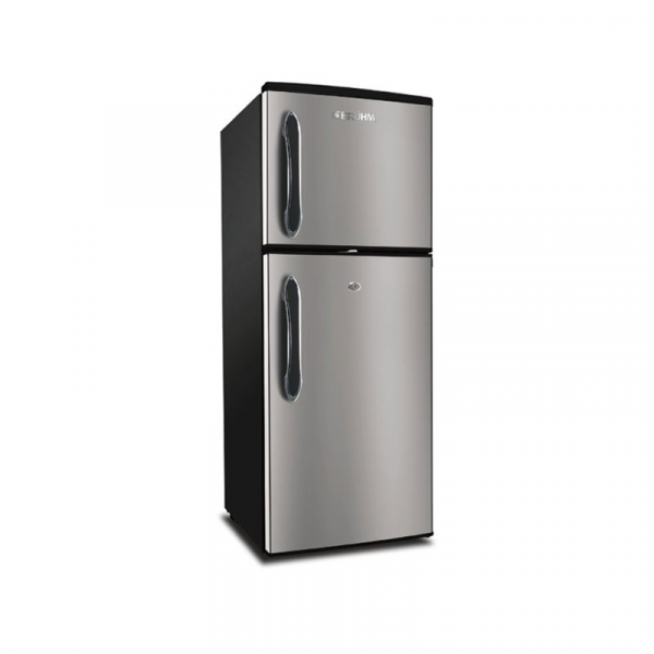 BRÜHM DOUBLE DOOR REFRIGERATOR 208L (BRD-H225B) BLAC