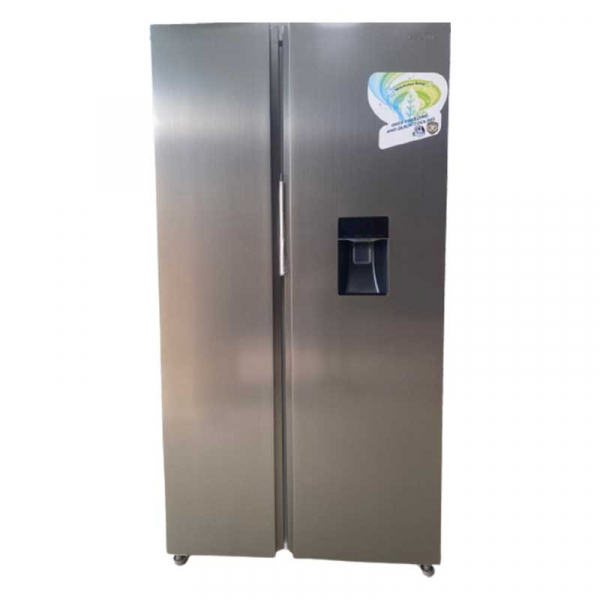 Bruhm Refrigerator 516L with Water Dispenser Side by Side Doors Silver BFX-529EN - Image 4