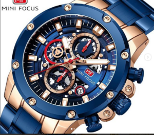 MINIFOCUS Classic Mens Watch with Original Strap