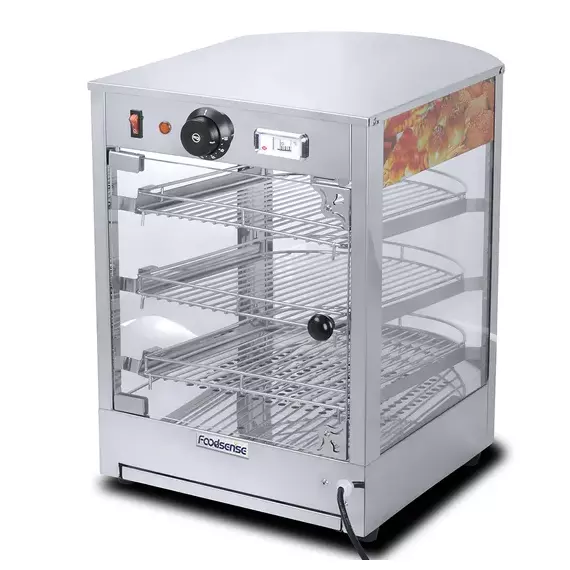 Commercial Food Warmer Counter Top Display 0.75KW HW-1P