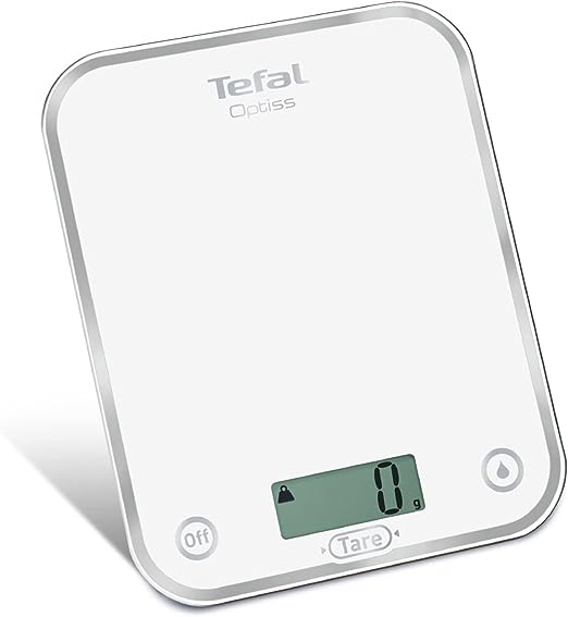 Tefal Kitchen Scale/Weighing Scale Optiss, White, Bc5000V2 - Image 2