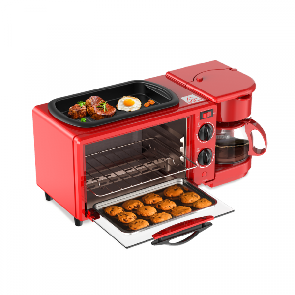 Decakila Breakfast Maker 1050W 3 in 1 Multi Function 9L Oven KEEV003R - Image 2