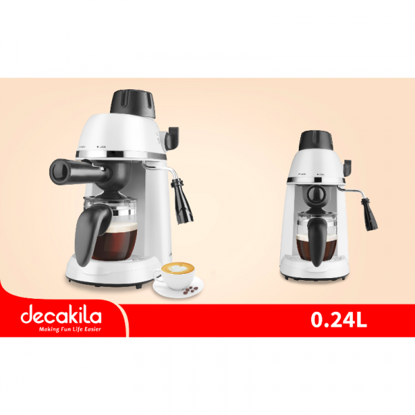 Decakila Espresso Maker 0.24L 800W KECF007W - Image 4