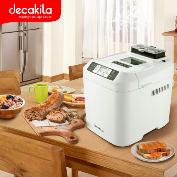 Decakila Bread Maker 550W LCD 12 Digital Program KEBR001W - Image 2