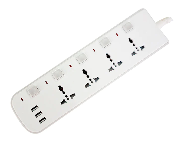 4 Way Extension With USB Ports