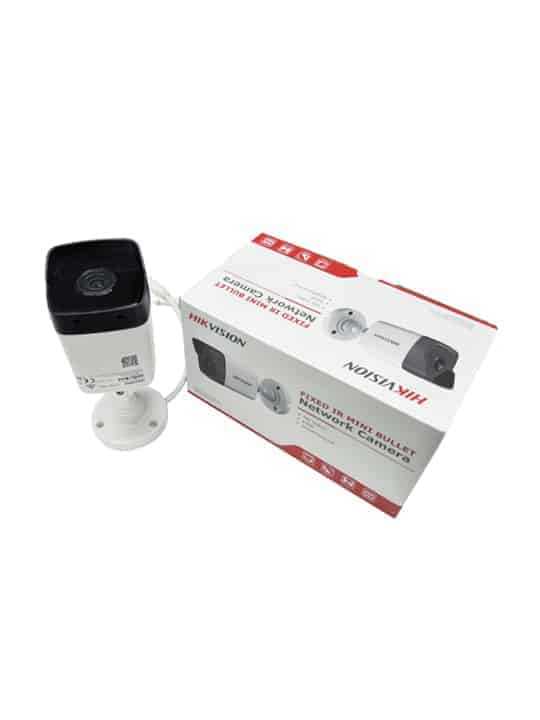 Hikvision DS-2CD1021-I 2.0 MP 4mm CMOS IR Fixed Network Bullet PoE CCTV Camera - Image 4