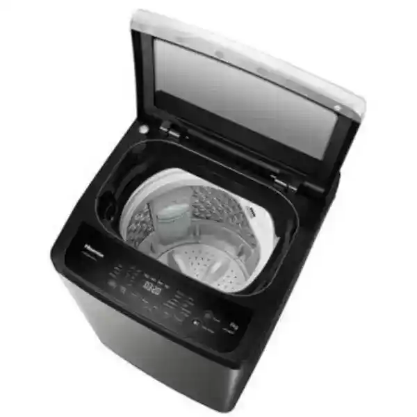 Hisense Washing Machine 8kg Fully Automatic,Titanium Silver WTJA802T - Image 3
