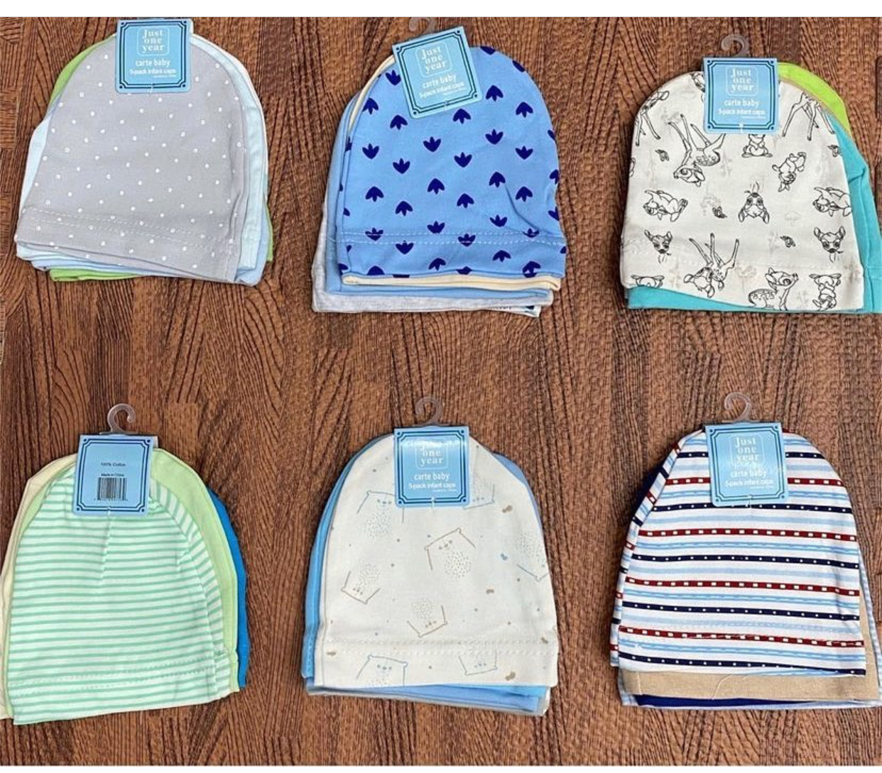 Kofia za Watoto Design Set 5pc