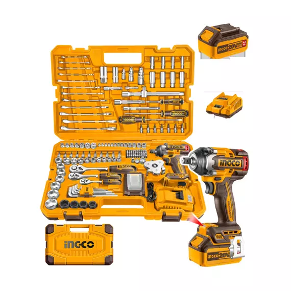 152 Pcs Cordless impact wrench tools set-HKTHP31521