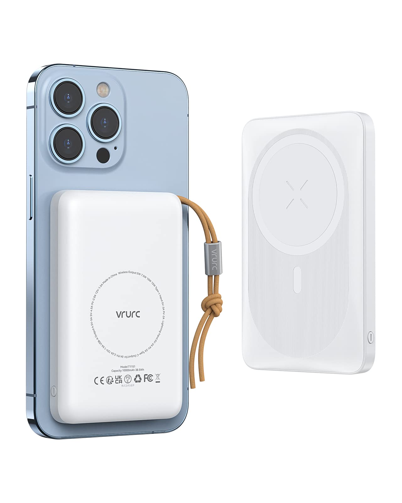 WIRELESS MAGNETIC 22.5W 10,000 MAH WHIT - Image 2