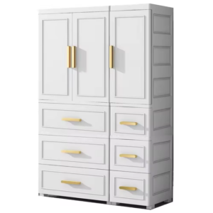 Kabati za Watoto (Baby Cabinet Very Good Quality) - WHITE COLOUR