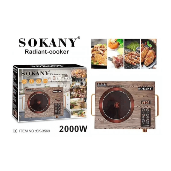 Sokany Infrared Induction Cooker SK-3569 (Radiant Cooker) - Image 2