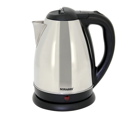 Sonashi 1.8 Liter Stainless Steel Cordless Kettle – SKT-1804 JUG - Image 2