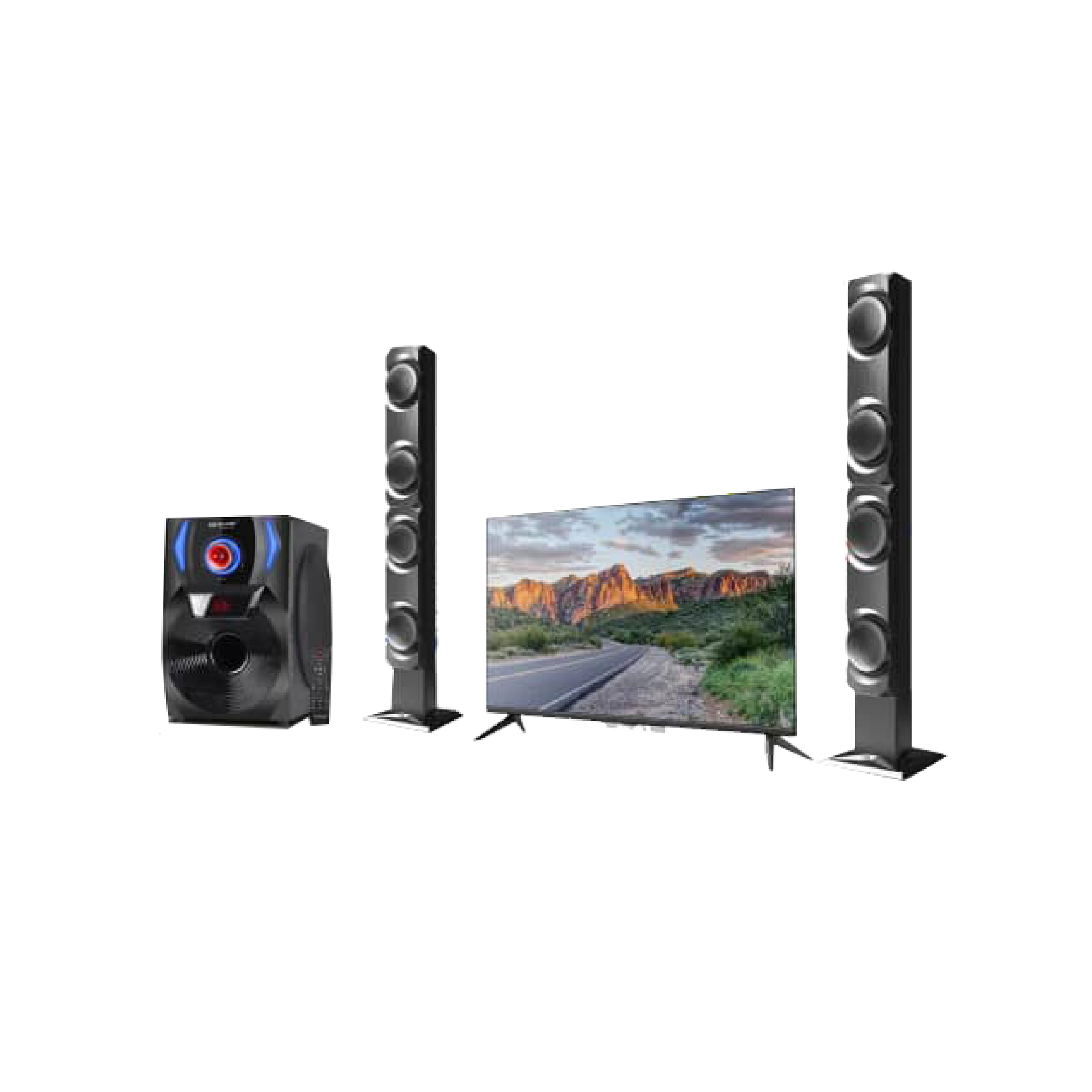 Aborder Home Theater Subwoofer 2.1-10 Inch - AB100MAX