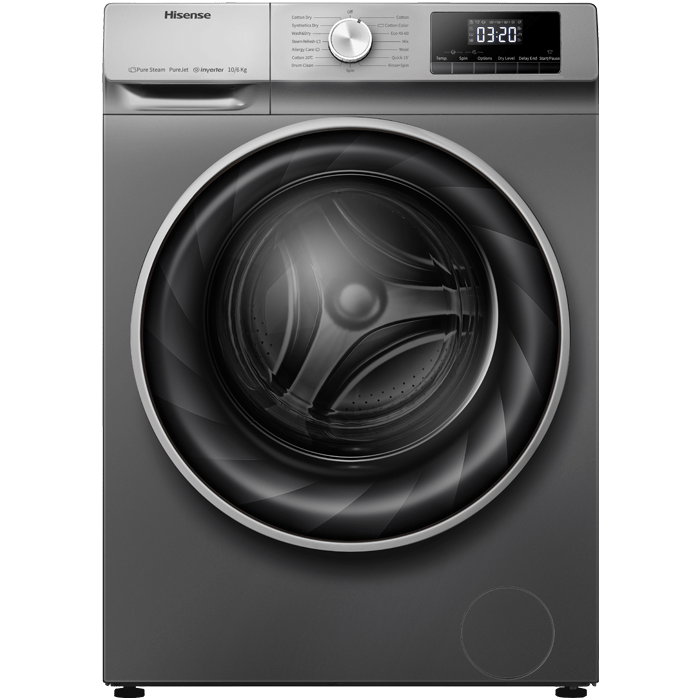 Hisense Washing Machine 10kg -Titanium WFQY1014EVJMT - Image 2