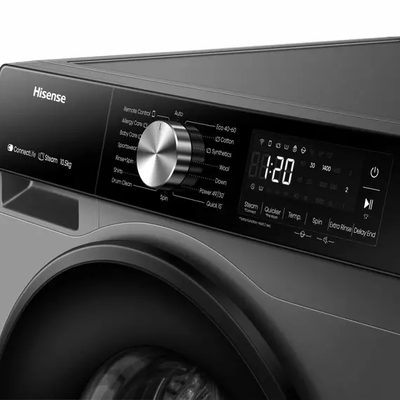 Hisense Washing Machine 10kg, Front Load- WF3S1043BT - Image 3