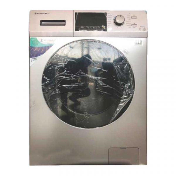 Westpoint Washing Machine 8kg & 5kg Dryer Automatic Front Load Silver WDMT-81420.ES - Image 3
