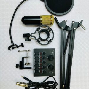 Proffessional condenser microphone with amplifier