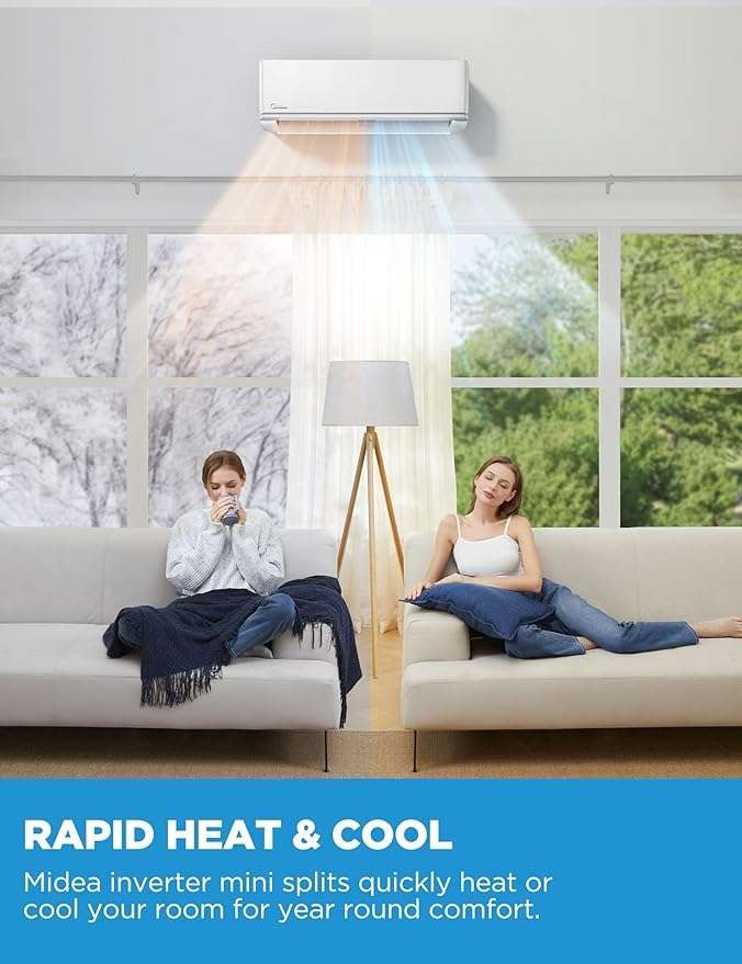 Midea Air Condition BTU 24000 With Inverter - Image 3