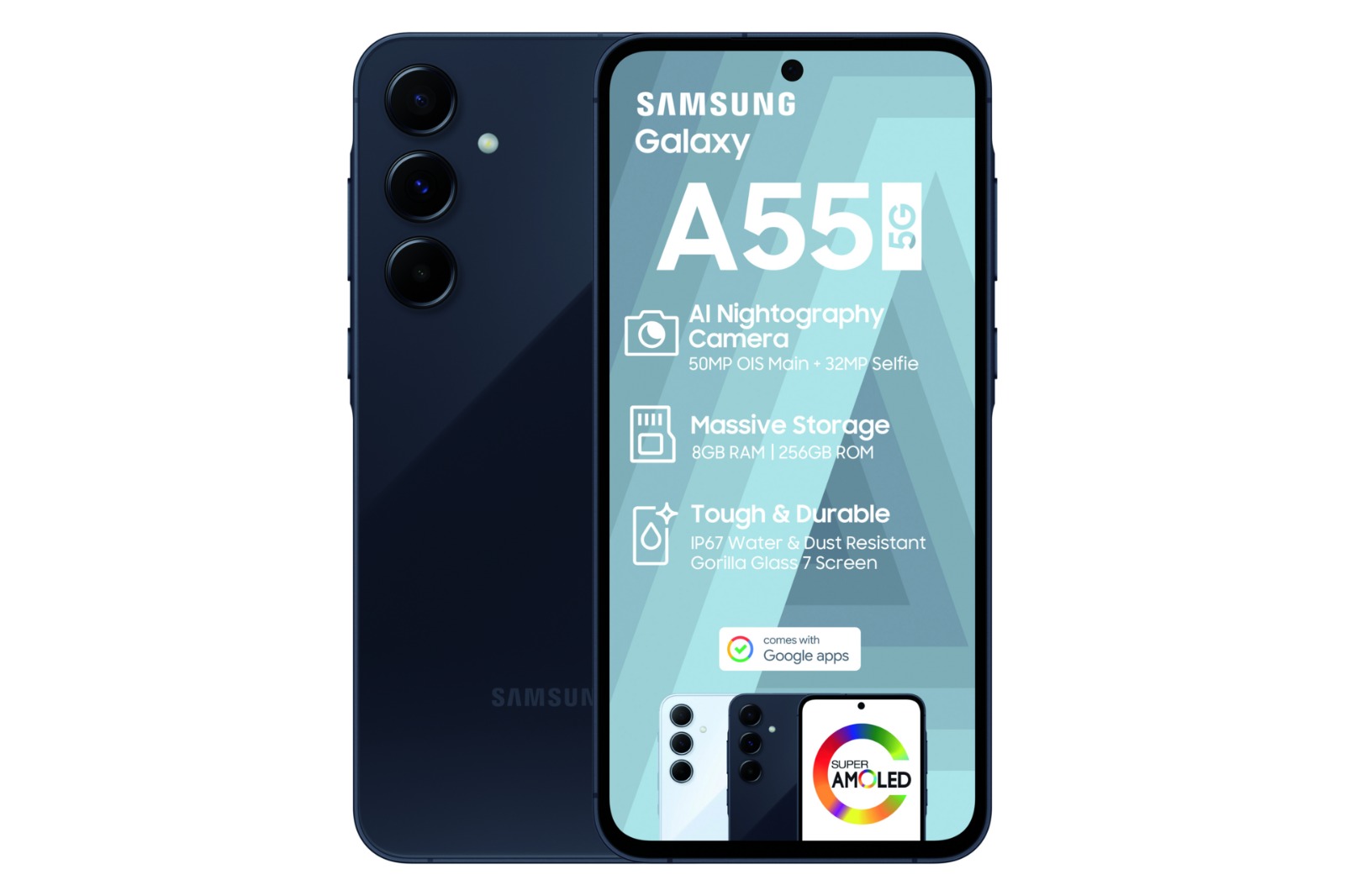 Samsung Galaxy A55 5G ( 8GB RAM, 256GB Storage)