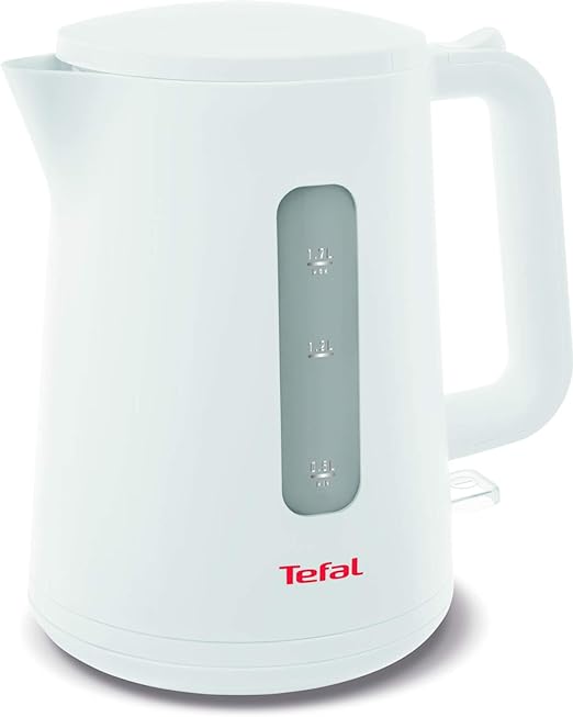 TEFAL Element 1.7 Litre Electric Kettle, White, Plastic, Stainless Steel, KO200127 - Image 2