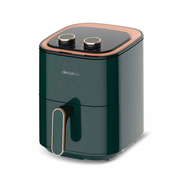 Decakila Air Fryer 3.5L Stainless Steel 1400W Single Coat Non Stick Pot KEEC036V - Image 3