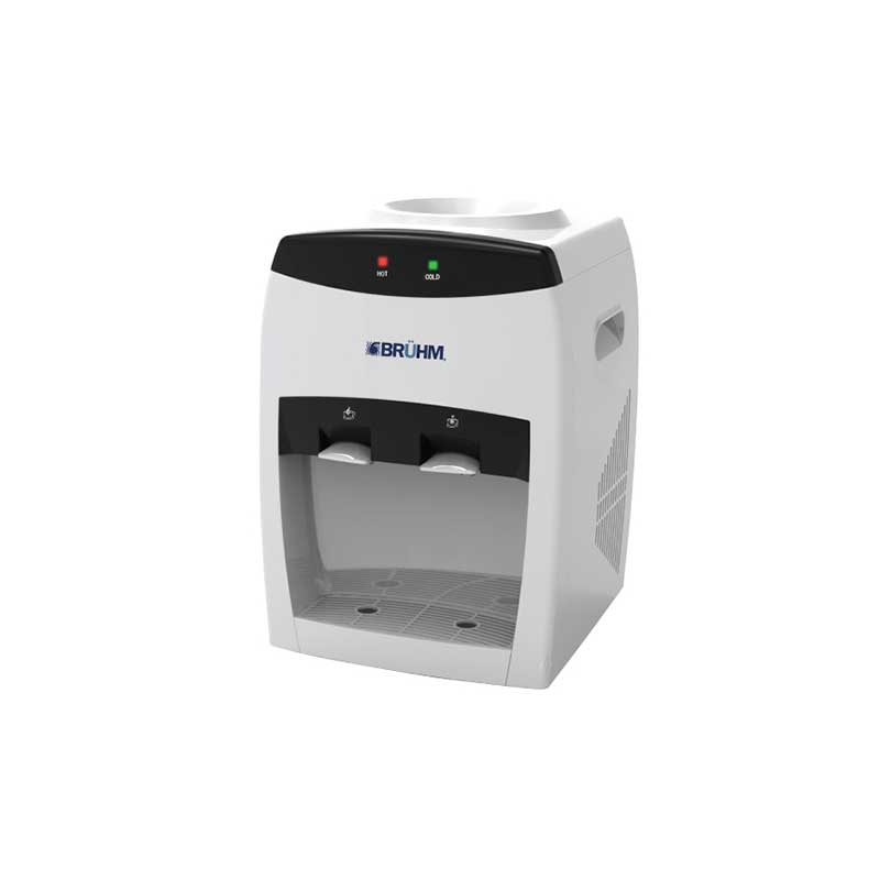 Bruhm Water Dispenser Table Top Hot & Cold White with Black BDT-1152 - Image 4