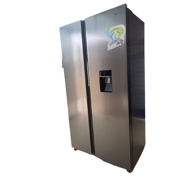 Bruhm Refrigerator 516L with Water Dispenser Side by Side Doors Silver BFX-529EN - Image 3