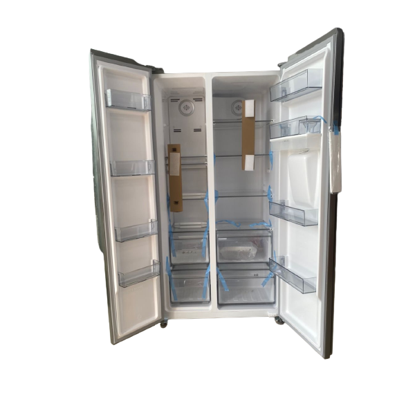 Bruhm Refrigerator 516L with Water Dispenser Side by Side Doors Silver BFX-529EN - Image 2