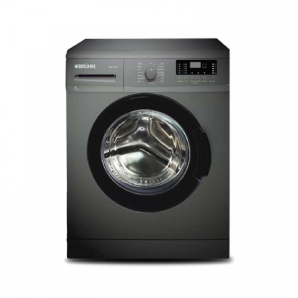 Bruhm Washing Machine 7kg Front Load (Titanium) BWF-070H