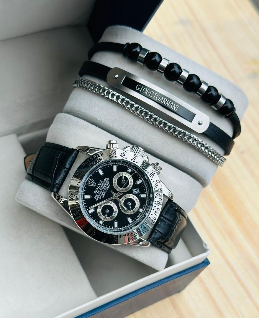 Chanel blacelete with watch full box - Image 2
