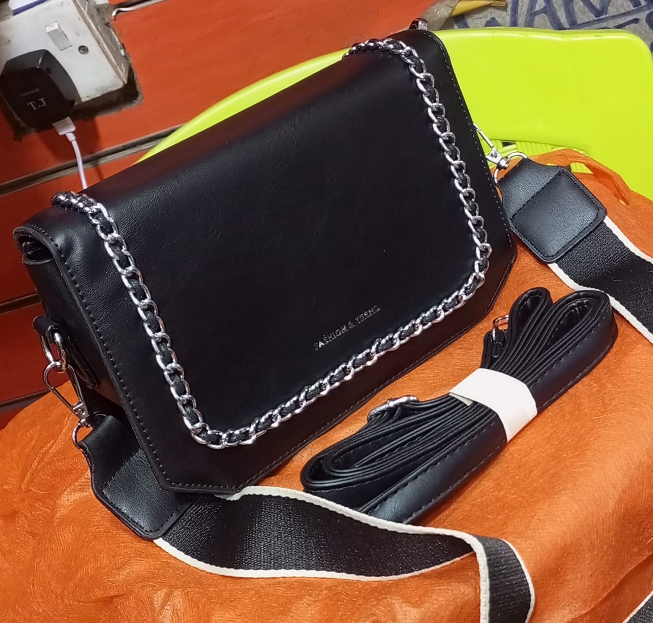 Classic Handbags Black Colour