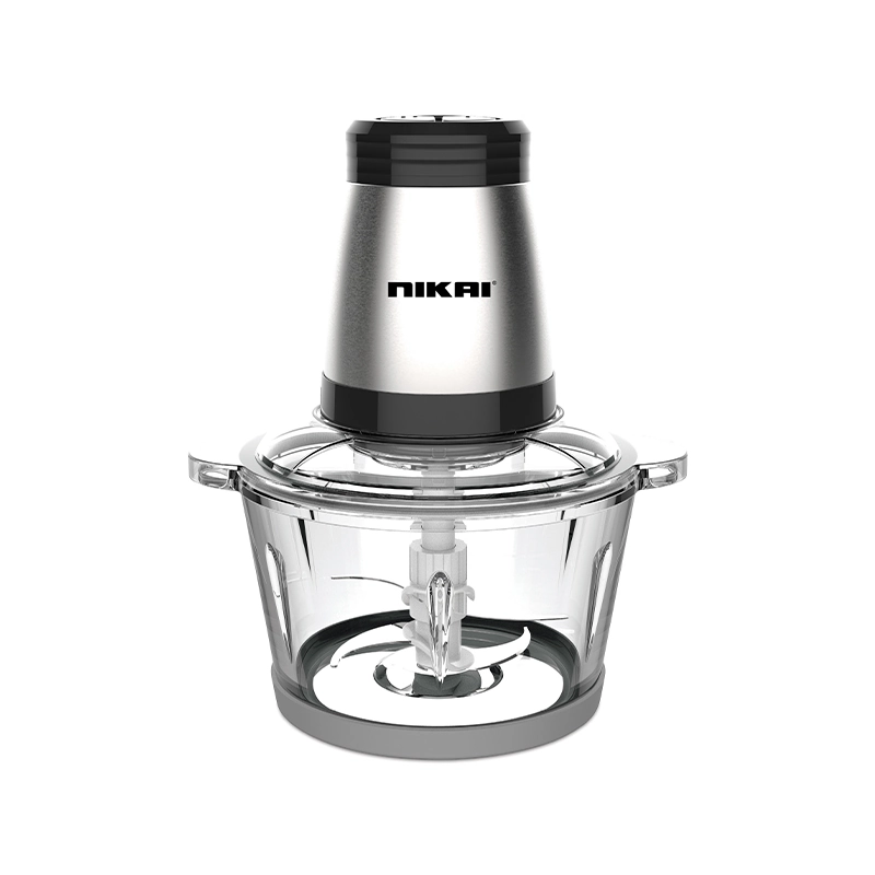 Nikai Chopper 300W SS Detachable Blade 2L Glass Bowl NC494A