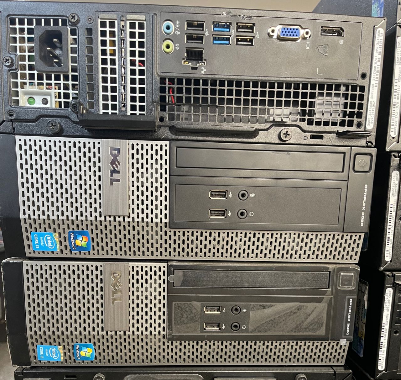 Dell 3020 Intel Corei3 4th Gen Ssf Desktop Ram 4Gb Hdd 500gb (no dvd)