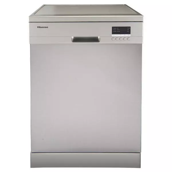Hisense Dishwasher 13 Place Electronic Touch Screen, A++ Energy, Half-Load, Delay Start, Power-Off Memory, Dry+, Water Overflow, Stainless Steel H13DESS - Image 4