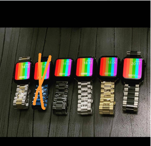 Smartwatch Gold Colour 1pc - Image 2